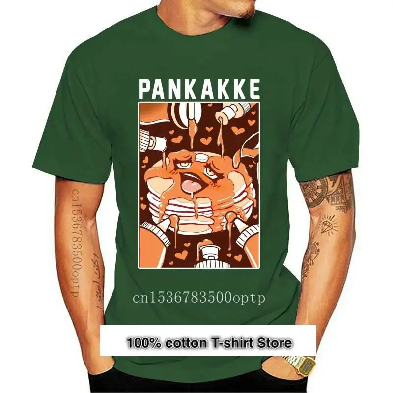 

Camiseta PANKAKKE de talla Regular, negra, blanca, gris, S-3XL, nueva