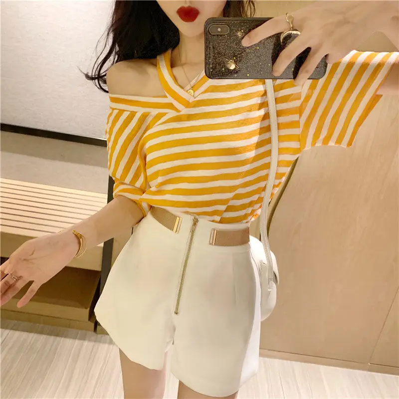 

Women 2021 Summer New Fashion Shorts Female High Waist Casual Suit Shorts Ladies Casual Slim Short Pants Elegant Chic Shorts R33