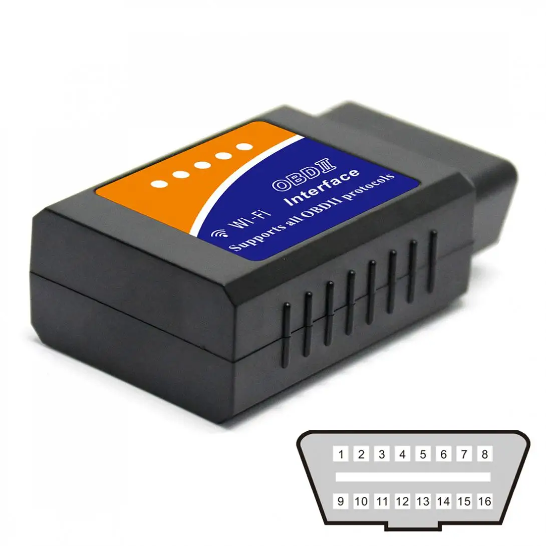 ELM327 V1.5 Супер Мини WiFi сканер беспроводной Авто Интерфейс считыватель кодов