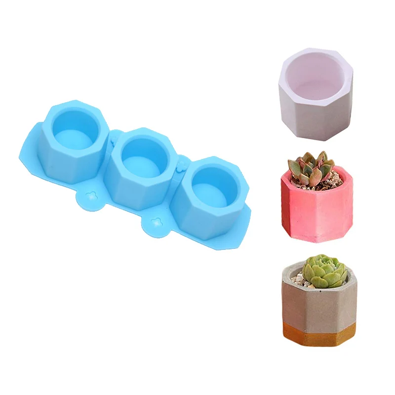Силиконовая форма для цветочных горшков вазы сделай сам штукатурка глина цемент