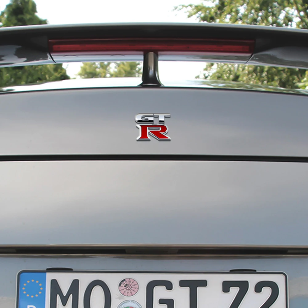 Автомобильный Стайлинг 3D металлический корпус GTR эмблема наклейка Наклейка для