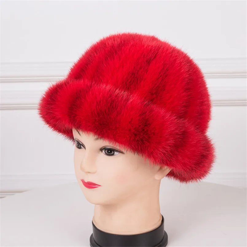 Рисунок 4 - Шапка-федора женская из натурального меха норки