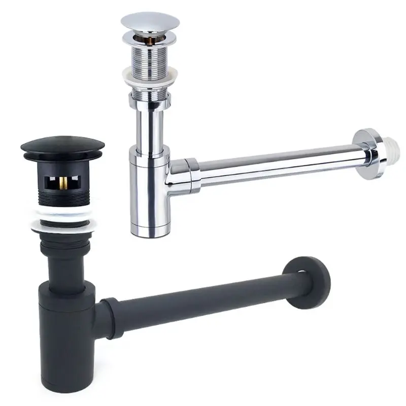 Металлический водопроводный кран для раковины ванной комнаты выдвижная сливная