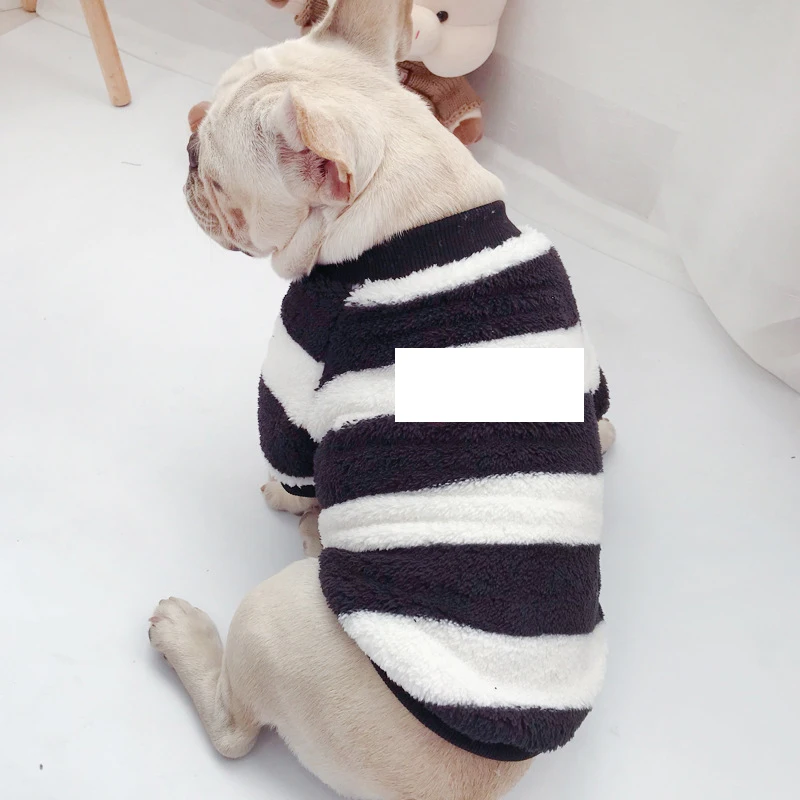 Большой собачий свитер одежда осенне зимняя Пижама теплая для домашних животных