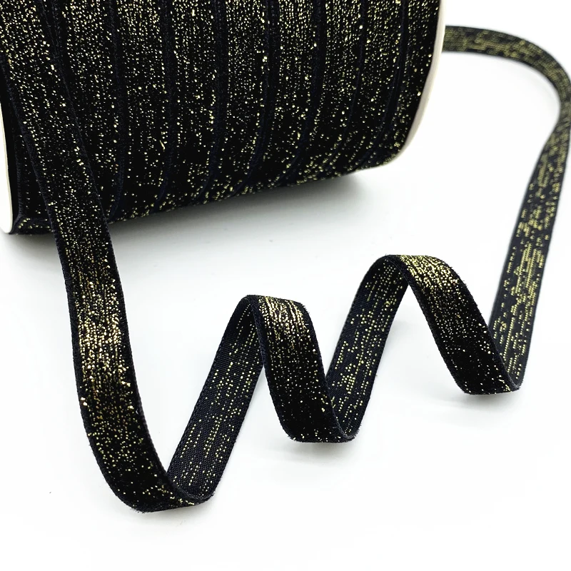 Бархатная лента 16 цветов 10 мм