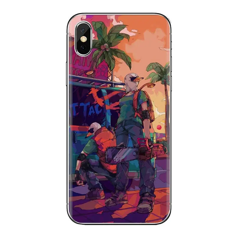 Горячая линия Майами номер Steam Сова прозрачный ТПУ чехол для samsung Galaxy S3 S4 S5 мини S6 S7