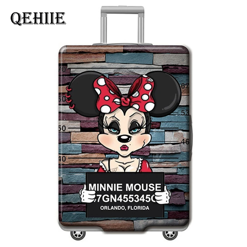 Эластичный чехол для чемодана на колесиках 18 32 дюйма|Принадлежности путешествия|