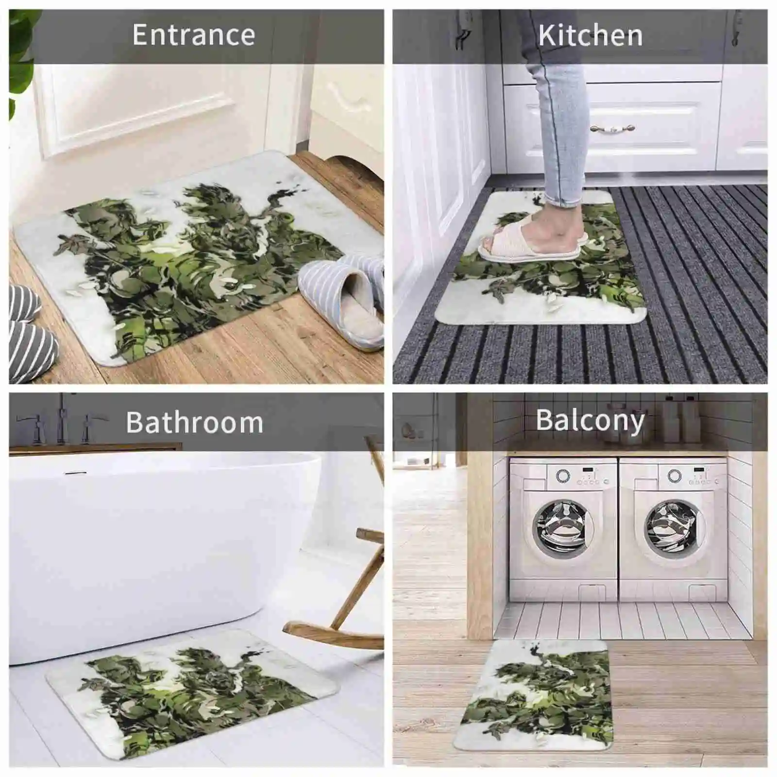 Большой начальник удобный коврик для двери подкладка ножек металлическая