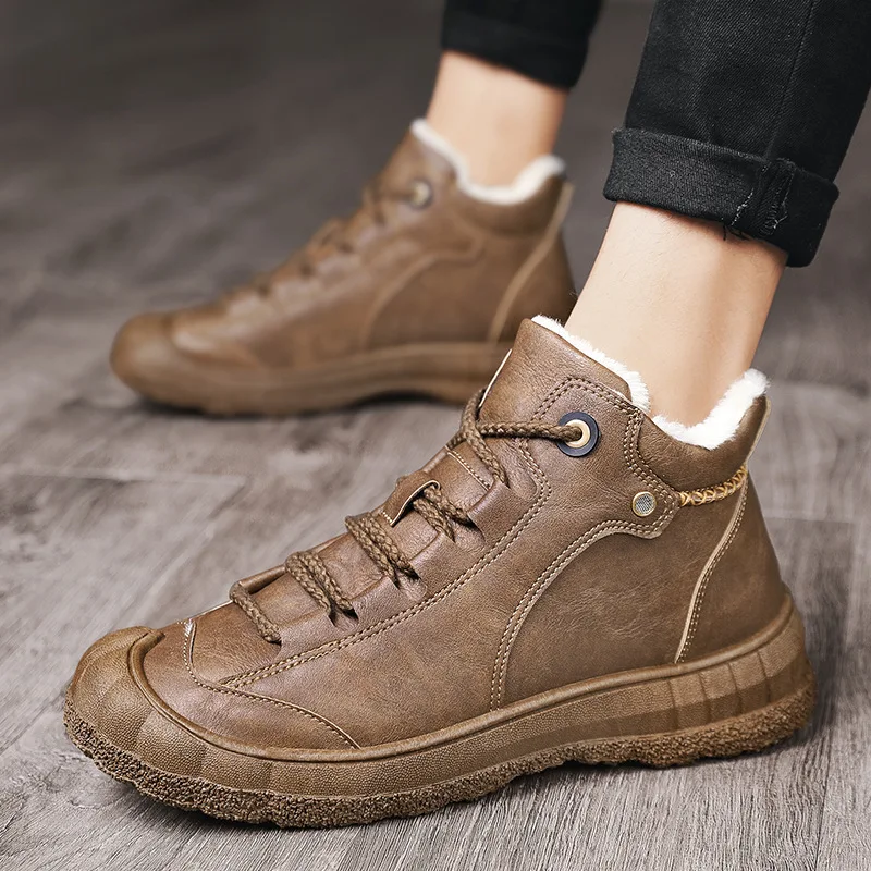 

Men Leather Shoes Luxury Brand England Trend Shoes Men Sneakers Italian Breathable Leisure Male Footwear Chaussure Homme