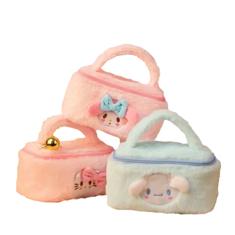 Плюшевые игрушки Sanrioed Plushie 20 см My Melody Pom Purin Cinnamoroll Kuromi персонажи аниме плюшевые