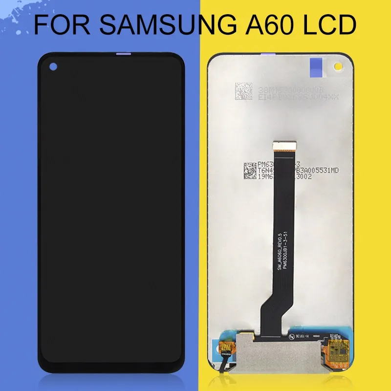 

ЖК-дисплей 6,3 дюйма Catteny M40 для Samsung Galaxy A60, сенсорный экран с дигитайзером в сборе A606F/DS A6060 M405F/DS, ЖК-экран с инструментами