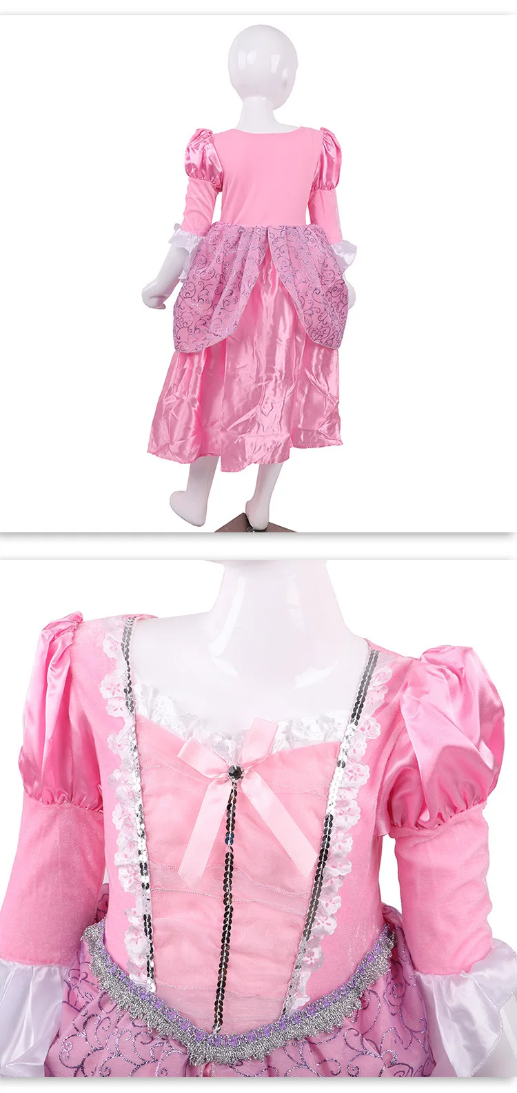 Girl'S Princess Dress Pink Magic Cute Long Skirts Stage Performance Makeup Ball Garment Party Culture love live cosplay |