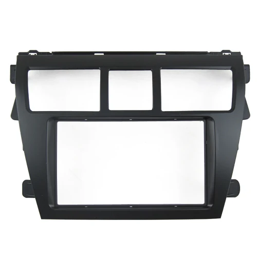 Автомобильная панель радиоприемника Fascia Для Toyota Vios 2007 2012Yaris Sedan 2006 2012Belta 2005 2008