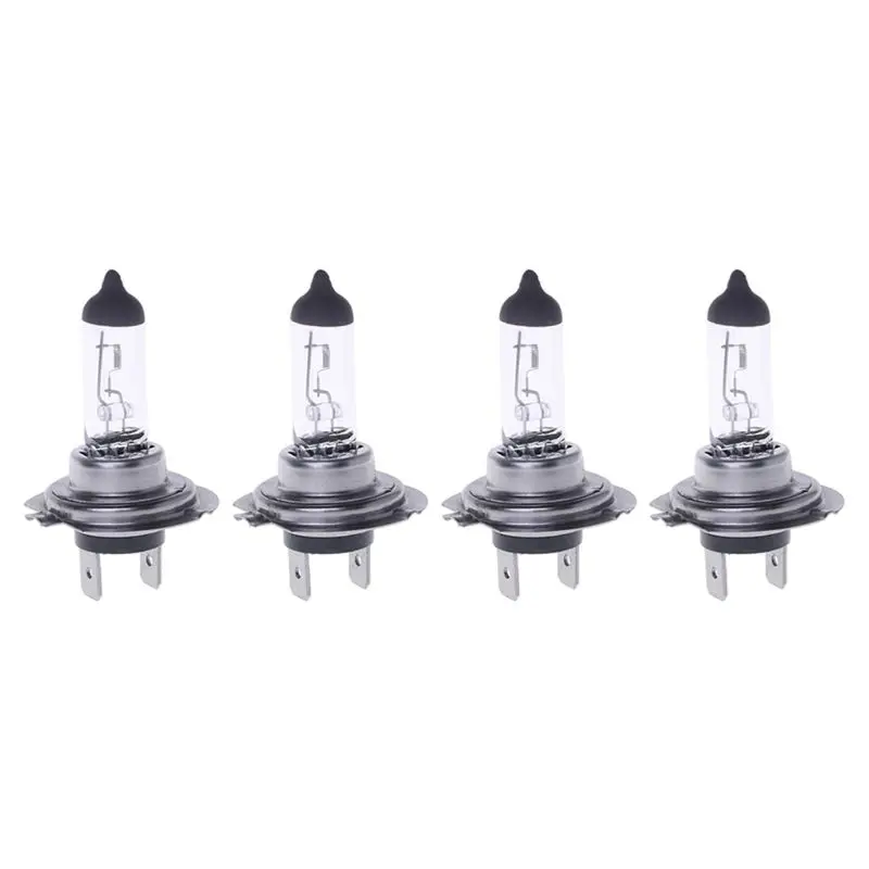 

4PC H7 55w 12v Halogen Bulb 4000k H7 px26d 55w Fog Lamp Parking Clear Light Car Styling Light Source Auto