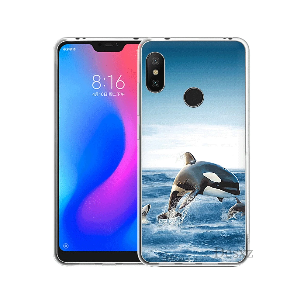 Чехол для телефона Xiaomi mi F1 9 9T MAX 3 A3 Pro CC9 CC9E 5 5S 6 x 2S 8 A1 A2 5X 6X Lite чехол Океан Дельфин