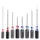 Отвертки с плоской головкой, профессиональные шлицевые наконечники, отвертка, ручные инструменты для домашнего ремонта, магнитные наконечники, инструменты для крепления