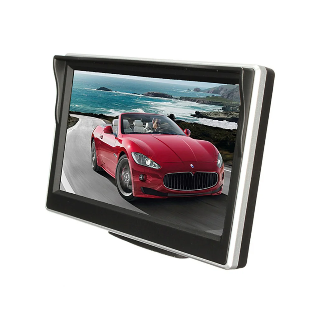 5 дюймовый цветной зеркальный монитор TFT LCD для фотокамеры заднего вида|Защитные