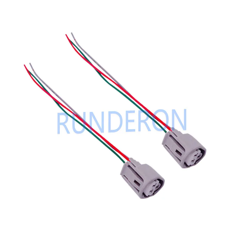 Auto Parts 3 Pin Temperature Sensor Harness Connector Wire Socket Plug for-Denso System | Автомобили и мотоциклы