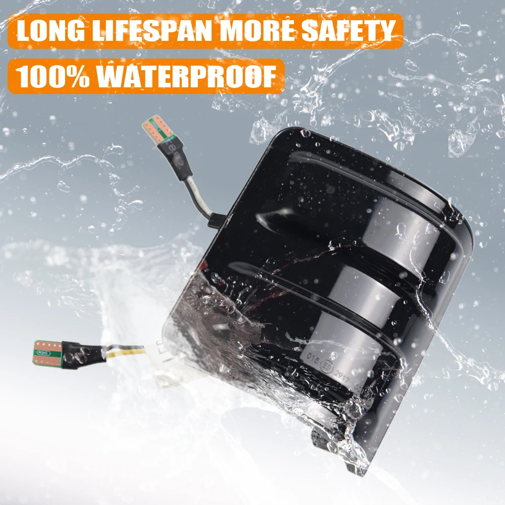 

2pcs For Ford F250 F350 F450 F550 2008-2016 Dynamic LED Car Light Smoked Lens Amber LED Side Mirror Marker Lamps