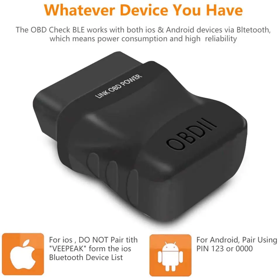 OBD2 сканер и WiFi считыватель кодов автомобиля мини беспроводной Bluetooth 4 0 OBD II