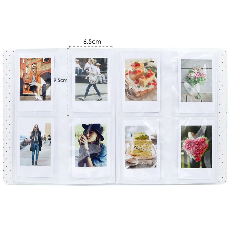 128 карманы 3-дюймовая пленка фотоальбом для ЖК-дисплея с подсветкой Fujifilm Instax Mini 11 9
