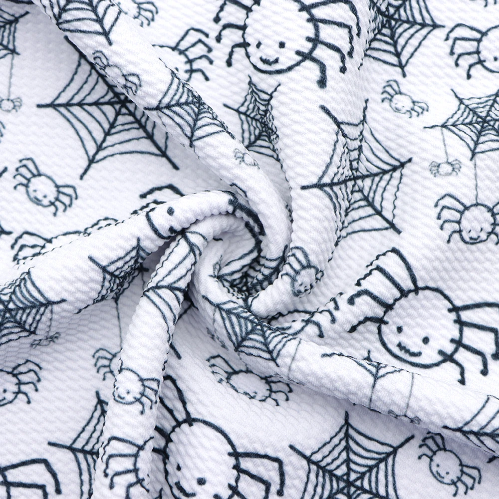 Хэллоуин Череп Призрак пуля текстурированная хлопчатобумажная ткань Ливерпуль