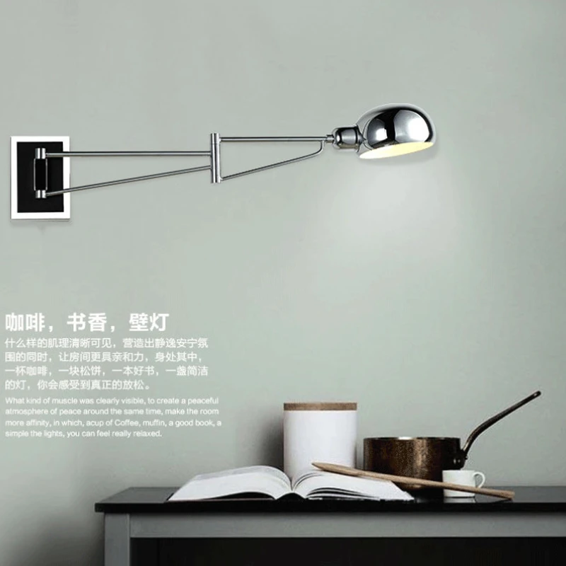 Современный светодиодный настенные лампы простой прикроватный светильник с