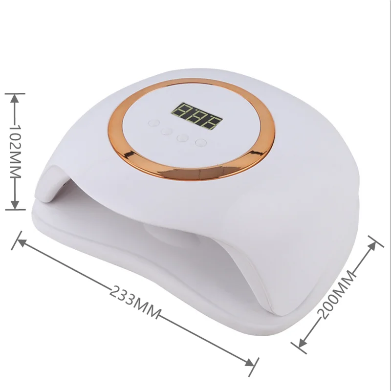 83 Вт УФ-светодиодная лампа для ногтей с 42 шт. светодиодами отверждения геля сушки