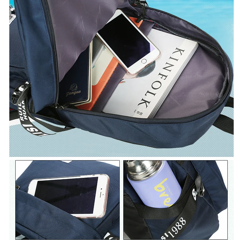 Новая распродажа дорожный рюкзак для девочек и мальчиков большая