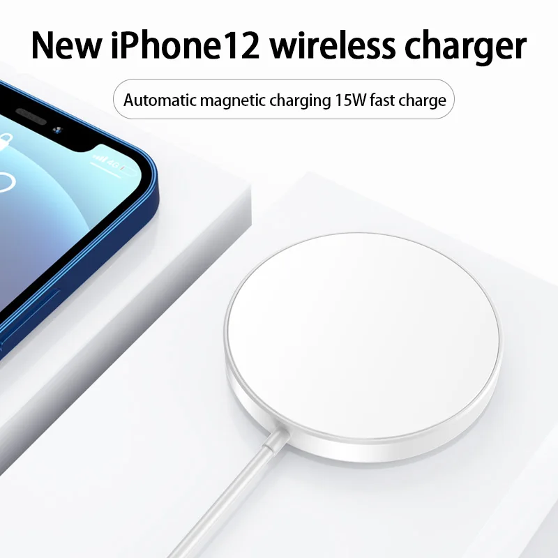 15W беспроводное быстрое зарядное устройство для IPhone 12/12 Mini/12 Pro/12 Pro Max беспроводную