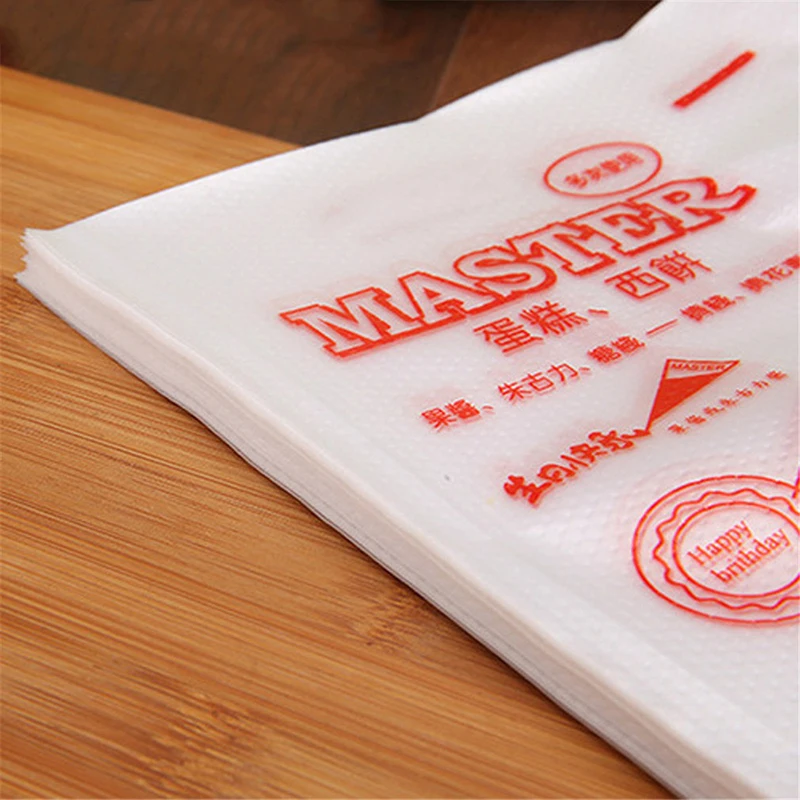 

50PCS/set Pastry Bag Icing Piping Cake Pastry Cupcake Decor Bags Fondant Cake Cream Pastry Tip Baking Tools Kitchen Tool