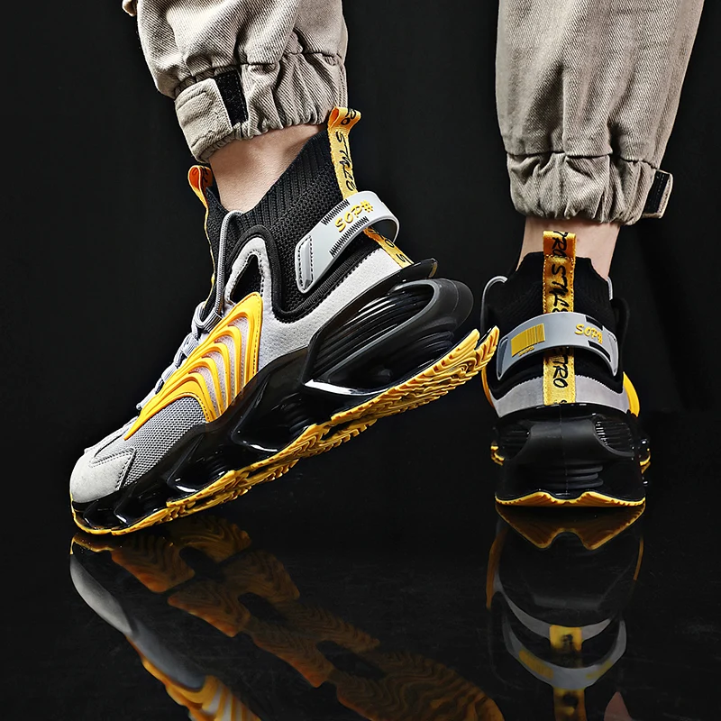 

Trendy Men Sneakers Blade Column Shoes Men Sports Personality Spring New Style Casual Sneaker Male Outdoor Walking Comfortable