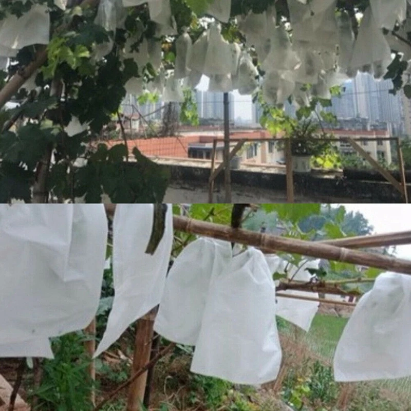 100Pcsreusable Fruit Protection Bags Vegetable Bag Anti-Bird Insect-Proof |