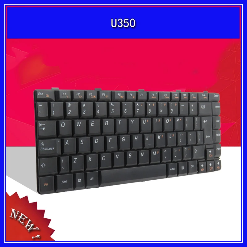 Клавиатура для ноутбука Lenovo IdeaPad U350 сменная клавиатура с американской