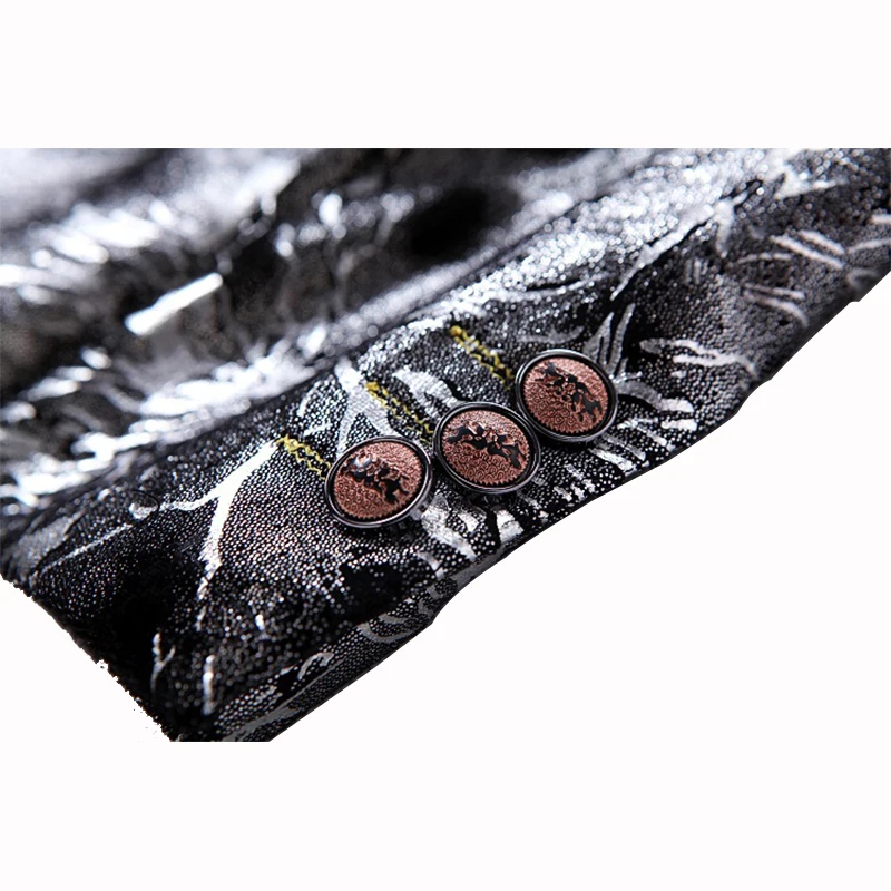 Мужской Блейзер Shenrun блейзер с модным принтом на весну и осень для выпускного