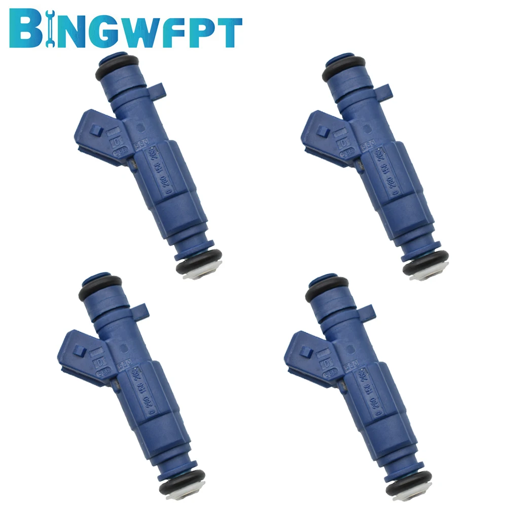 

4x Nozzle For Chery Elegant 473 BYD FO Geely Panda BYD F0 Hatchback 1.0 0280156263 Fuel Injector