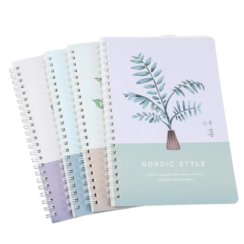 A5 Cute Notebook Paper Coil Weekly Planner 120 Sheets Writing Diary Note Pads Notebooks and Journals School Supplies Stationery |