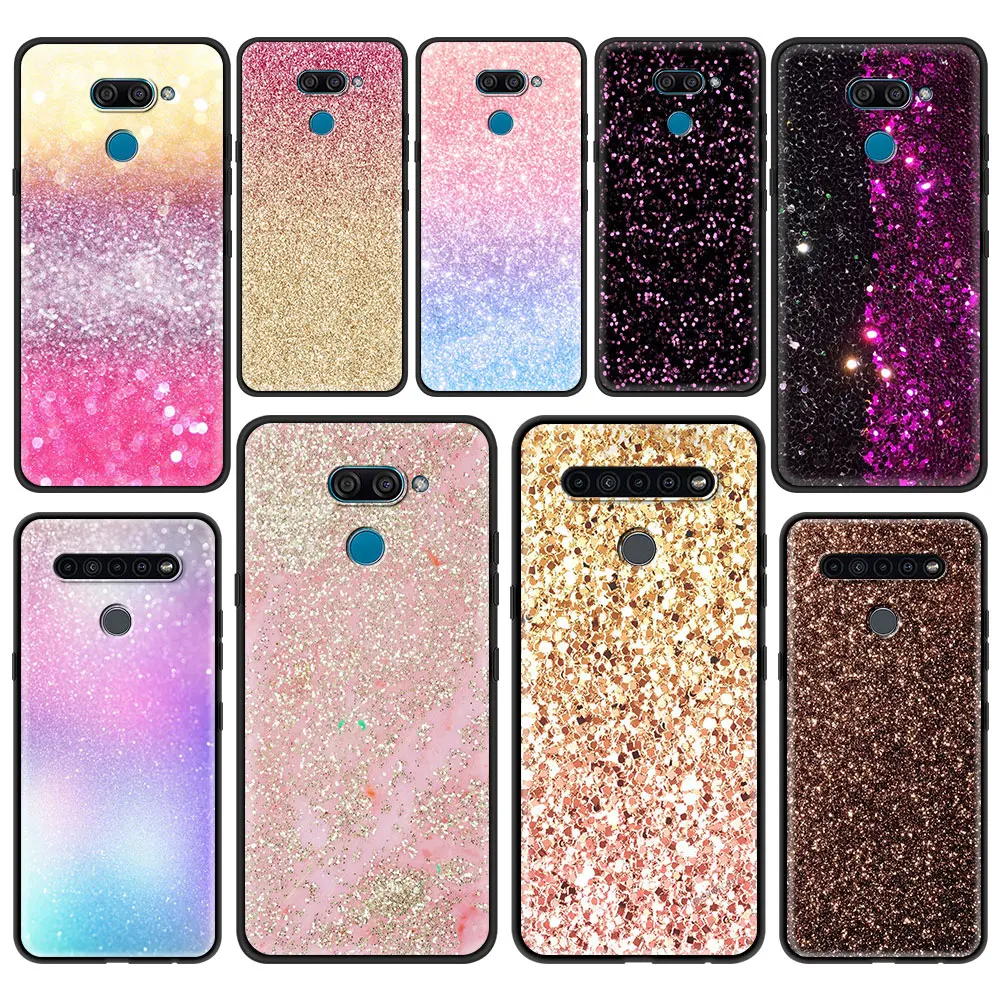 

Bling Glitter Shining Flash Thin Shockproof Cover for LG K40 K40s K41S K50 K50S K42 K61 G6 K70 G7 G8 (ThinQ) Silicone TPU Case