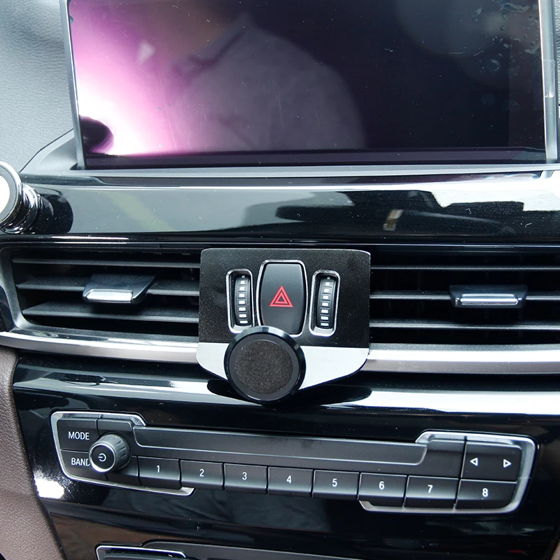 car center air vent navigation bracket mobile phone holder aluminum alloy part for bmw x1 f48 2016 2020 car accessories interior free global shipping