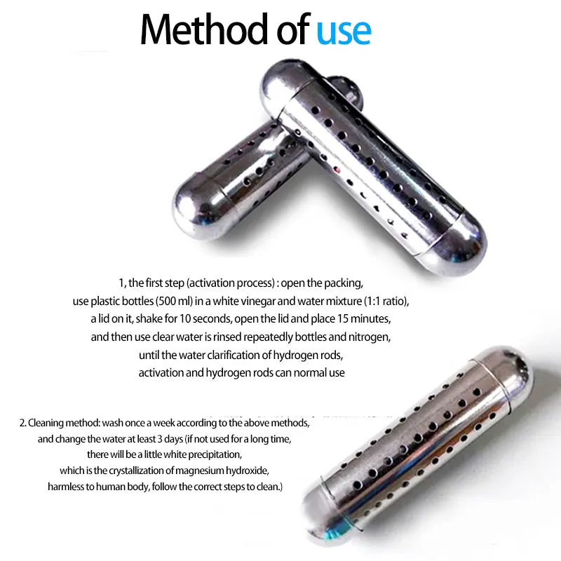 Щелочный очиститель и ионизатор воды палочки для поднятия PH щелочной |