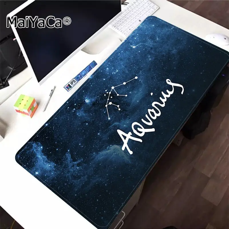 

MaiYaCa Hot Sales 12 constellation map Laptop Gaming Mice Mousepad Free Shipping Large Mouse Pad Keyboards Mat