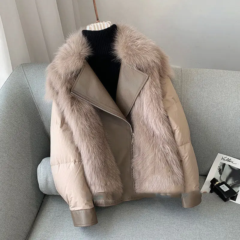 Зимняя женская куртка новая Экологически чистая теплая из искусственного меха