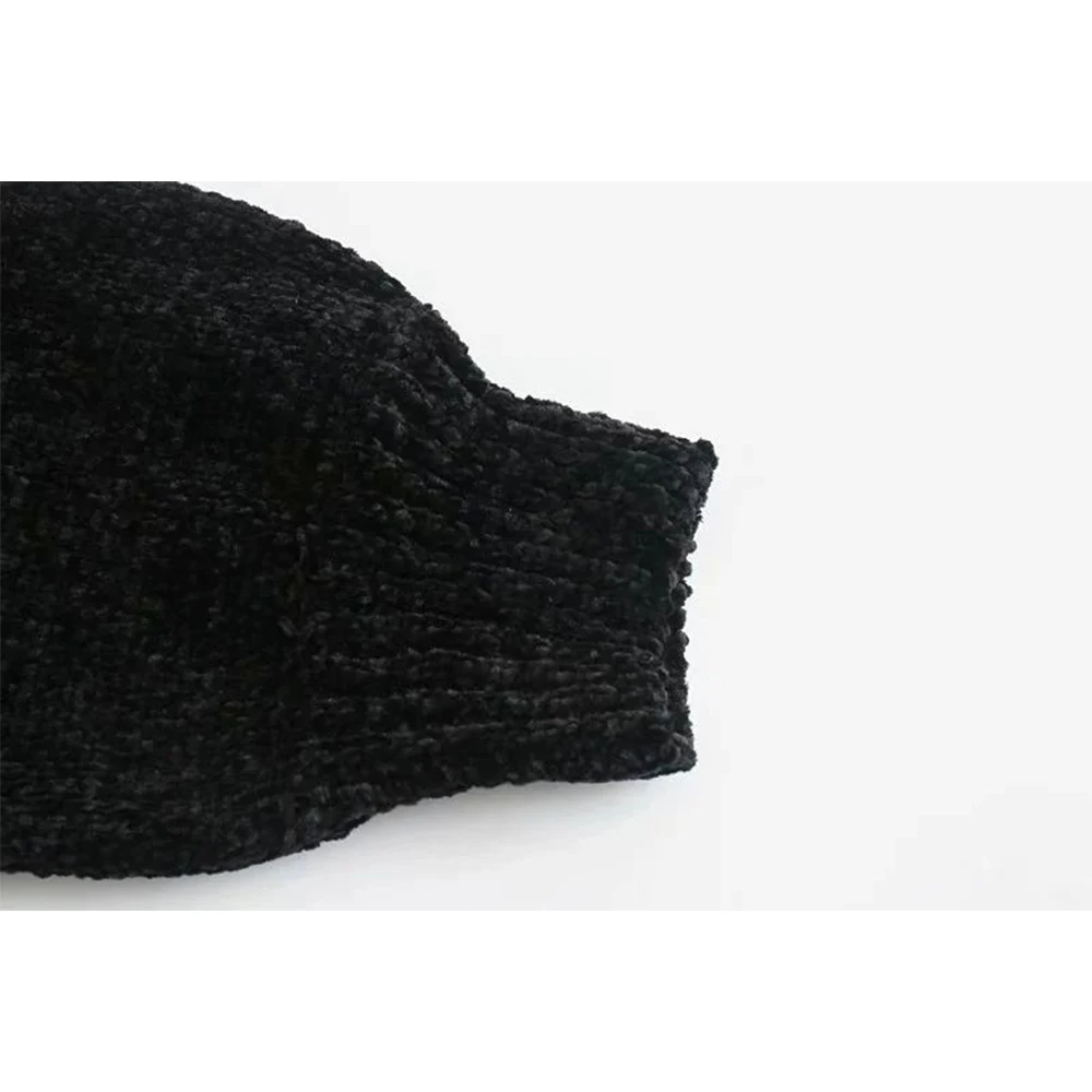 Женский трикотажный кардиган с V-образным вырезом и длинными рукавами |