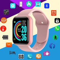 y68 digital wristbands sport fitness pedometer color screen walk step counter children men women smart bracelets sport watches