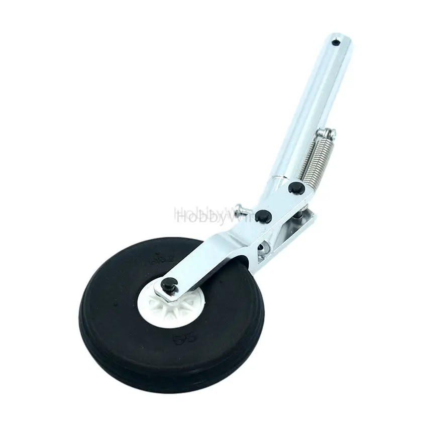 150 мм алюминиевые Пружинные стойки шасси 5 запись с полиуретановой шиной колесо