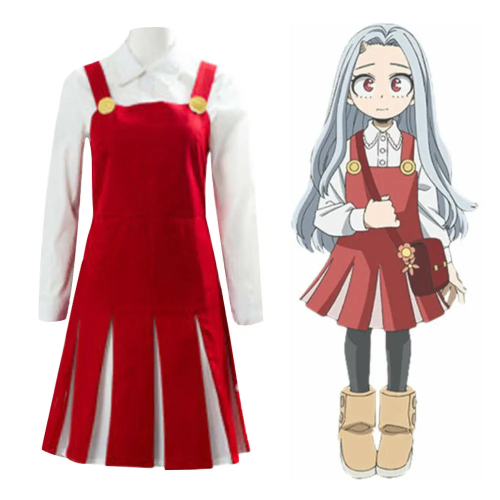 

Anime Boku no My Hero Academia Season4 Eri Cosplay Costume Uniform Dress Halloween Costume