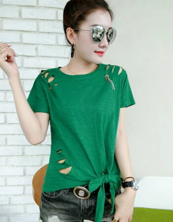 Топы фуксия футболка женская с коротким рукавом Футболка бордовая |