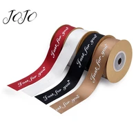 jojo bows 25mm 10y grosgrain stain ribbon for craft printed tape for needlework diy hair bows gift packing home party decoration