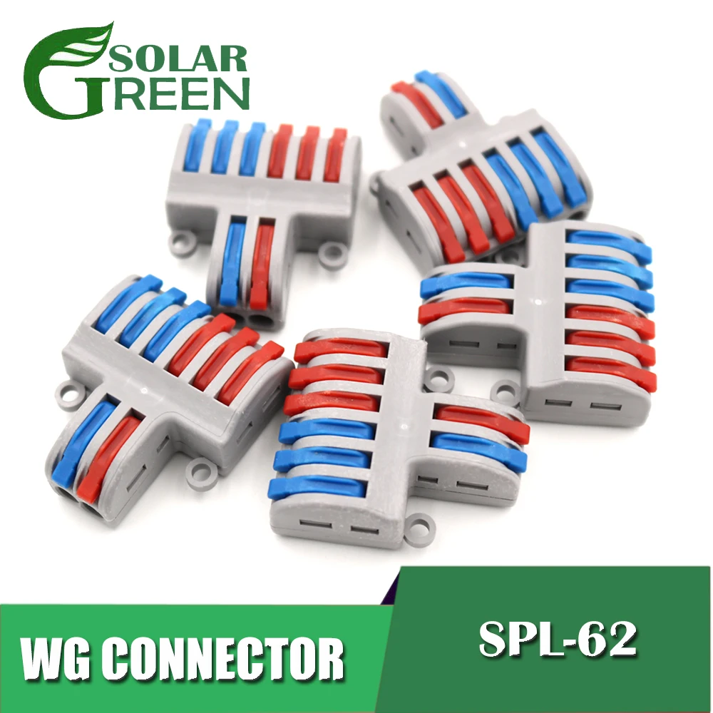 Лот из 5 предметов 32A Мини Быстрый разъем мягкий и жесткий провод Универсальный