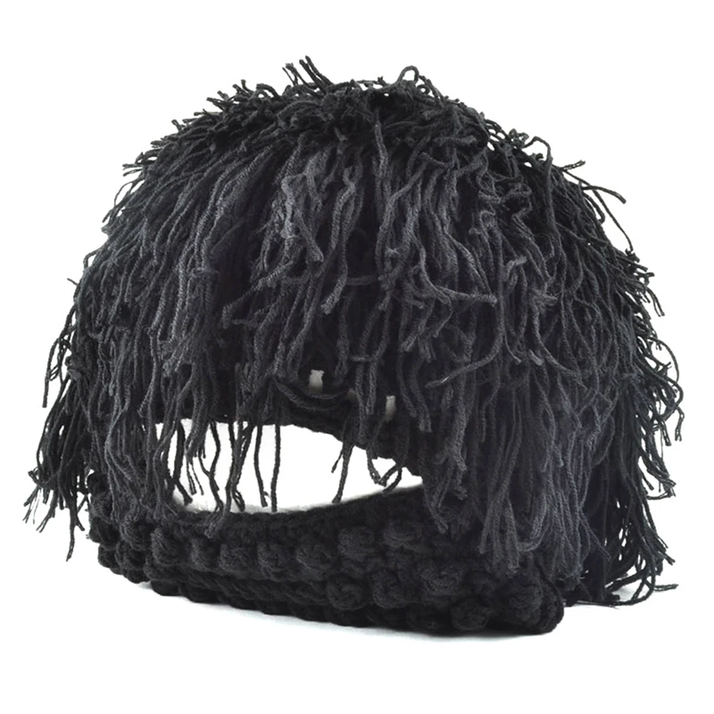 LUCKSTONE ручная работа Вязаная мужская Лыжная теплая шапка зимняя вязаная крючком